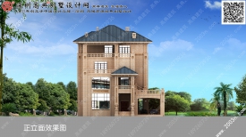 三层半别墅设计图/作品编号T61131号首层268平米