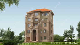 五层复式建造洋房房别墅设计图