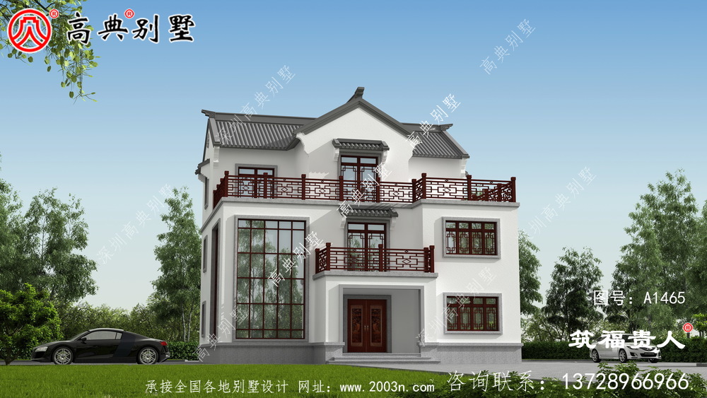 现代简约新中式别墅设计图 现代简约新中式别墅设计图