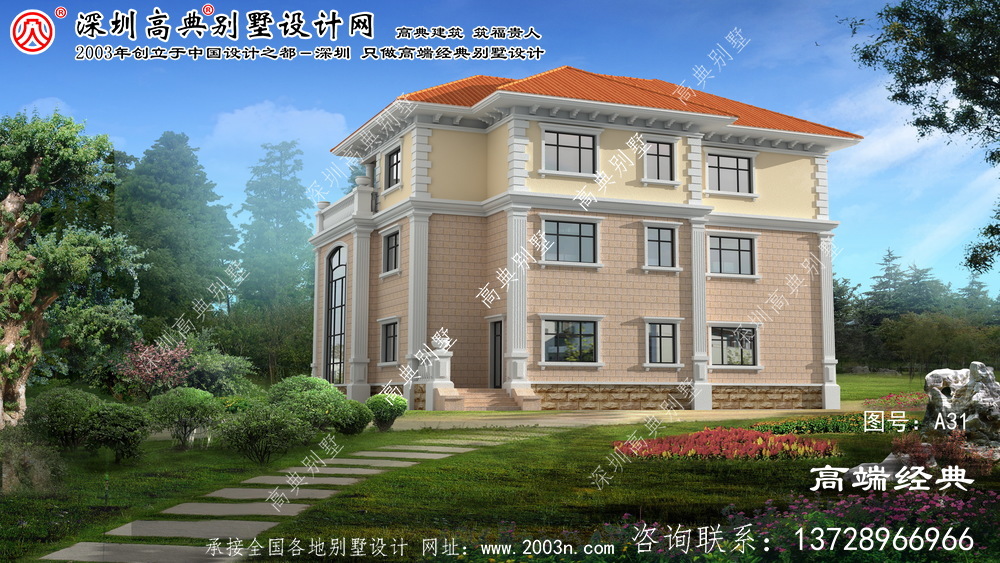 洪泽县别墅自建房屋设计图