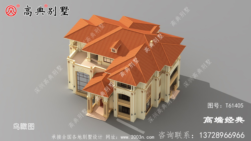 新龙县简约别墅外观设计图