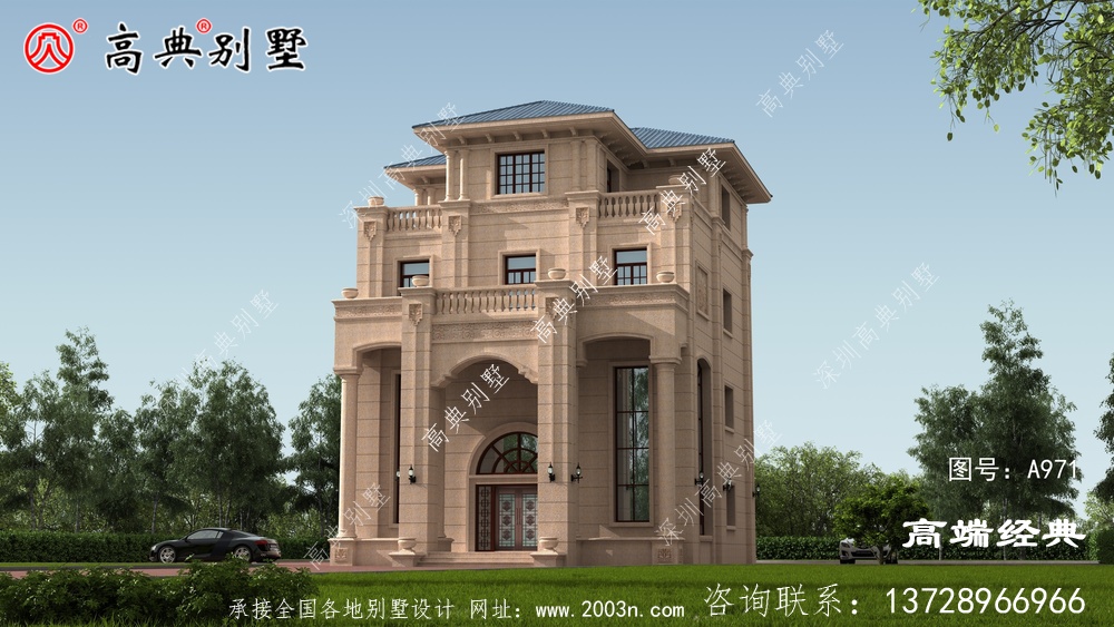 农村独栋大户型别墅