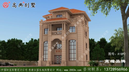 农村自建房四层设计图布局合理，能满足大多数家庭的使用