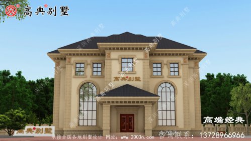 扬中市农村普通楼房三层，好看接地气
