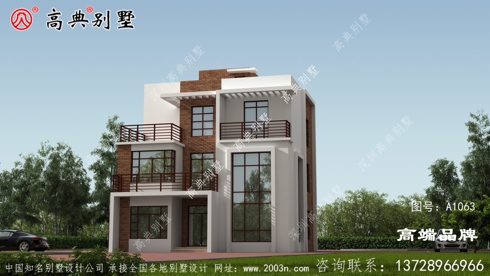 农村三层房子设计图带来高端的生活享受