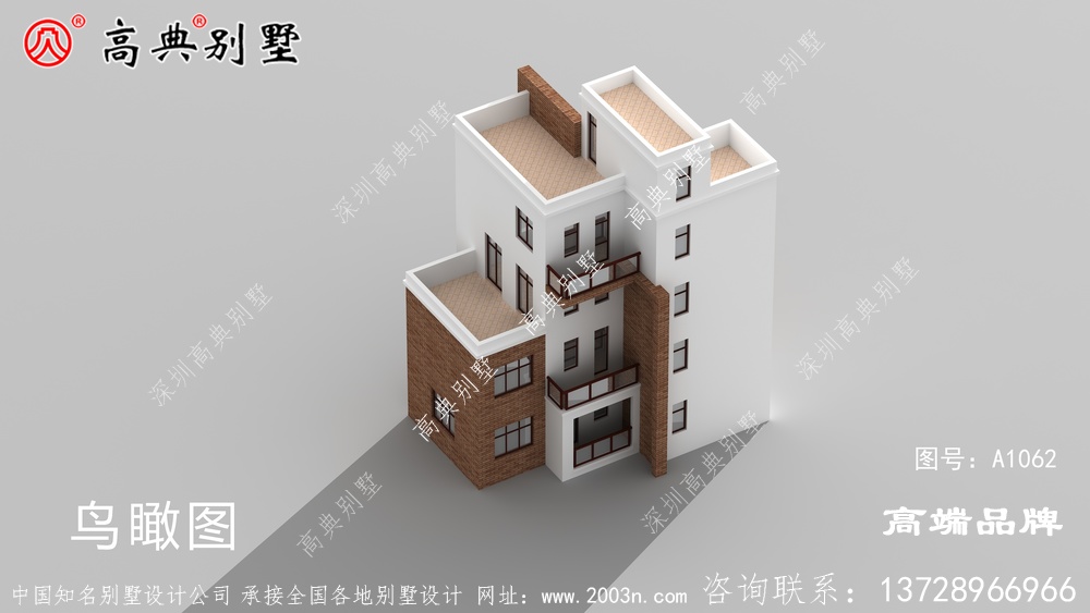 农村自建房屋外观淡雅淳朴。
