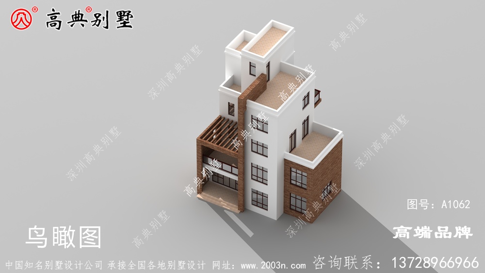 农村自建房屋外观淡雅淳朴。