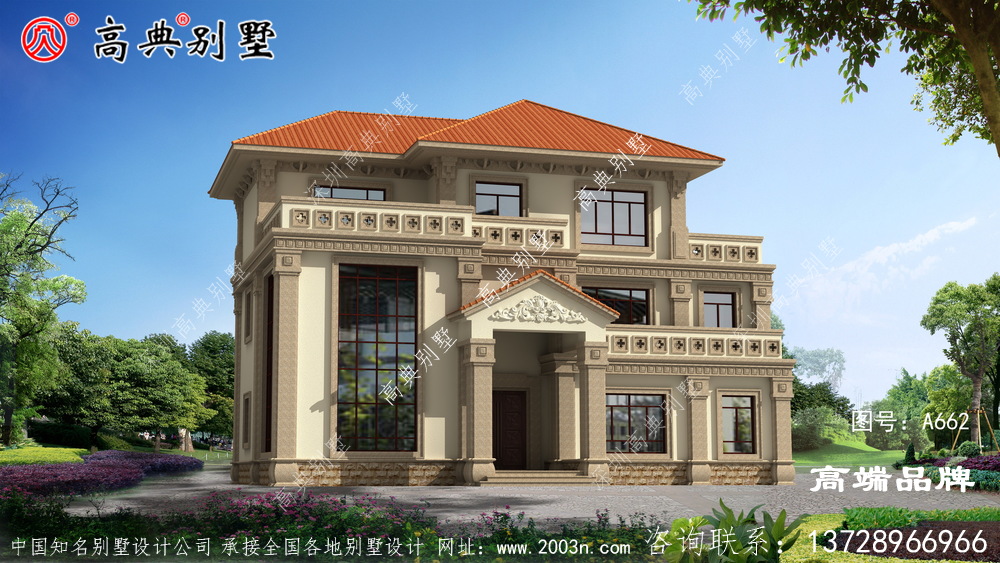 农村建房三层内部空间舒适