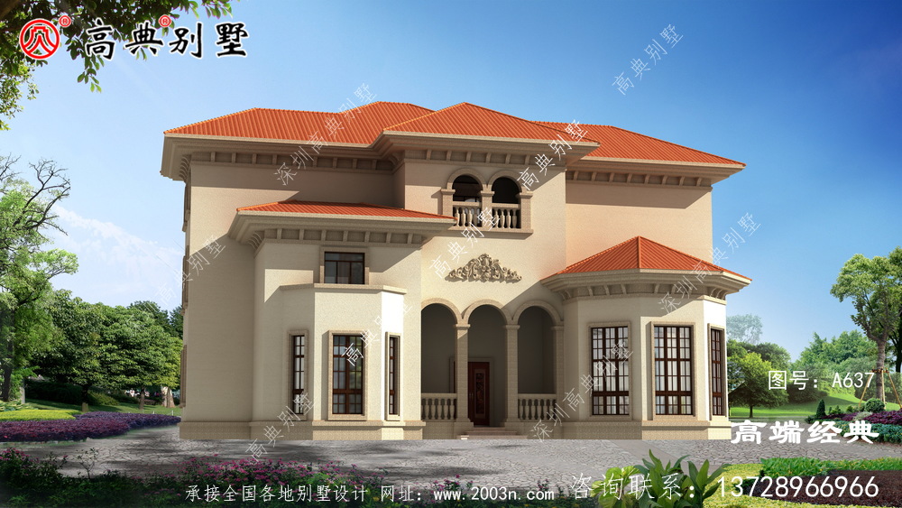 美观又气派,黄金万两也不及这栋房。
