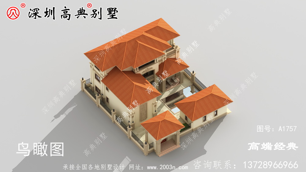 时尚小楼设计图,露台精美大方,越看越喜欢。