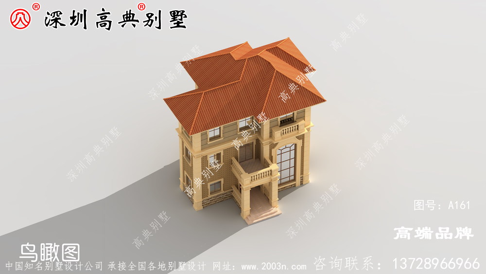 农村三层别墅带阳台露台设计,给你不一样的居住体验