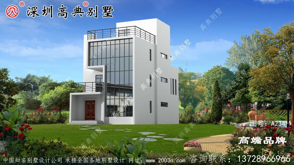 乡村最漂亮独栋别墅设计图推荐，看完快收藏，开春就建房