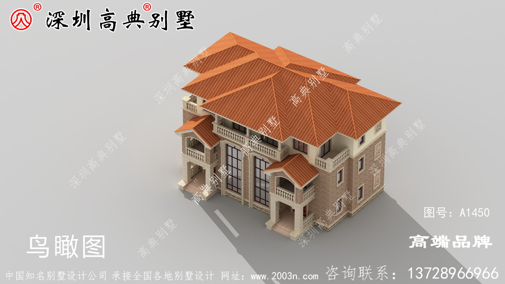 简约三层自建民房方案图，邻居见了纷纷效仿