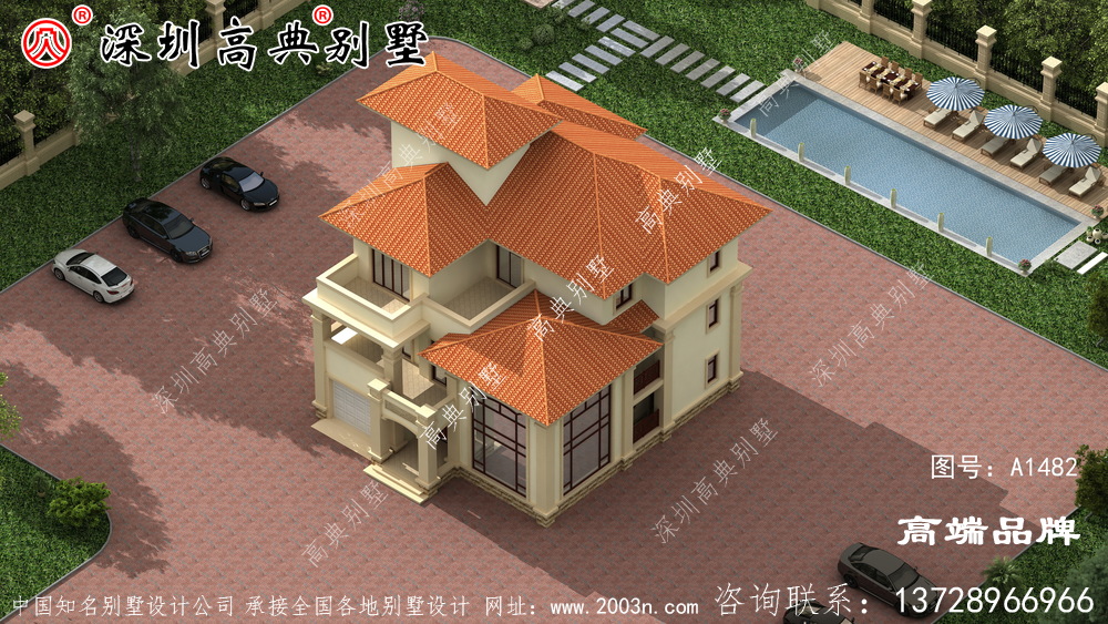 简欧别墅设计图，布局设计实用经济，新房子新生活新气象