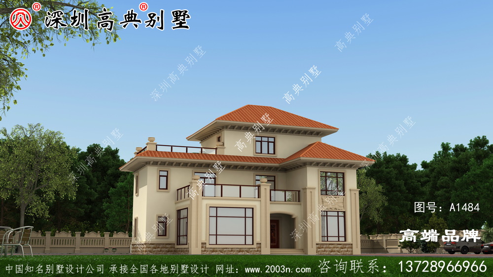 农村小楼设计图，小户型精选