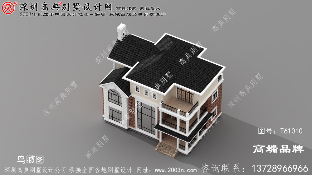 私人定制的三层别墅设计图，高贵大气，让人心生向往