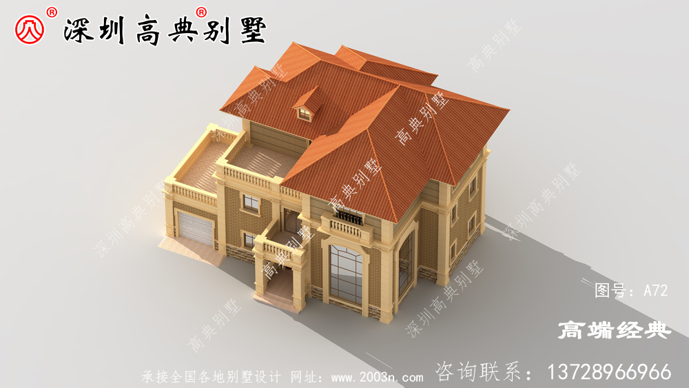 经典的欧洲风格外观大气,层次感十足