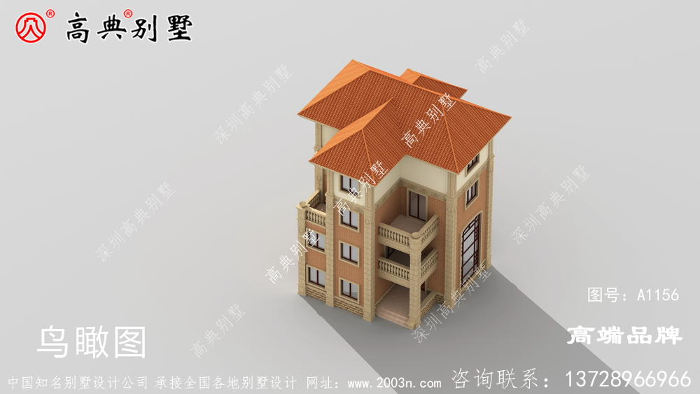 谁说一定要大宅基地才有漂亮别墅,小基地也可以!