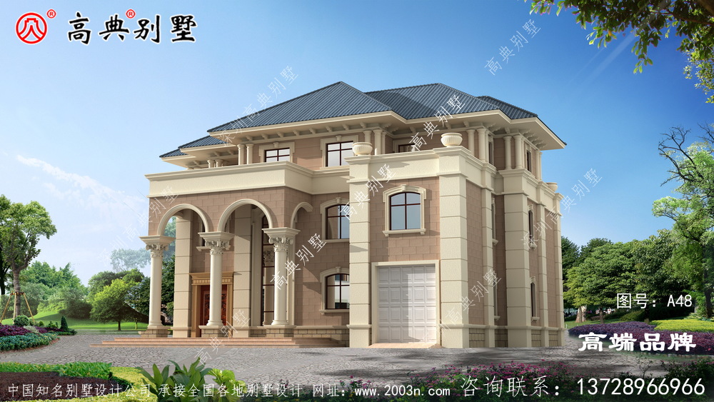 如今的农村已经不再是过去老土封闭山村了,看住宅就明白了