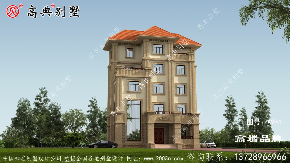 户型虽是简欧风格,但看起来也很大气