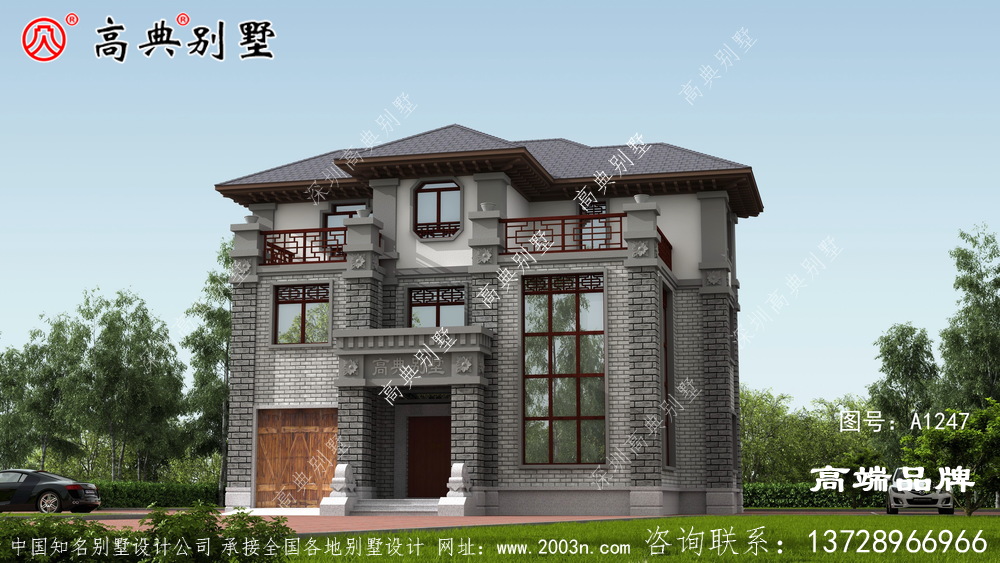 在村子里建造这样的房子那真的是独一无二