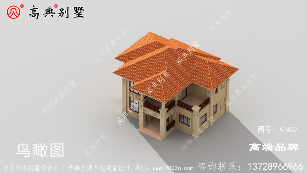 二层别墅既经济实用又漂亮,一点也不比高层别墅差