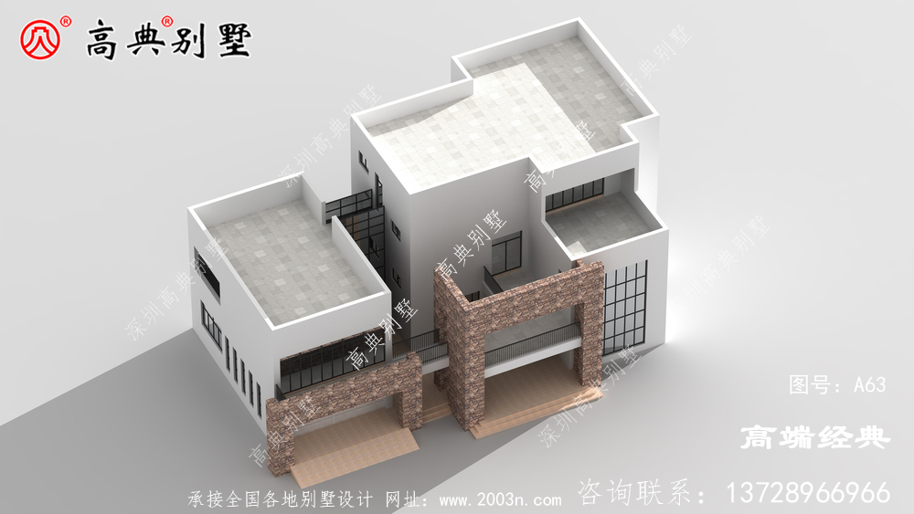 大户型两层户型住宅,偶尔来客人也够住