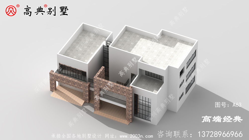 大户型两层户型住宅,偶尔来客人也够住