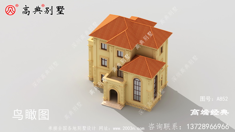 简洁设计更具丰富层次感,简欧别墅最新独特建筑