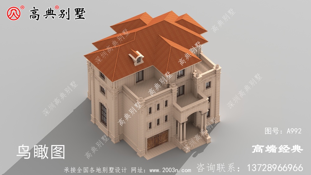 建这么漂亮的别墅，分分钟秒杀邻居的传统自建房，真的是长面子。