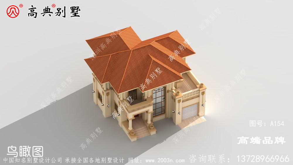 农村二层欧式别墅设计图分享